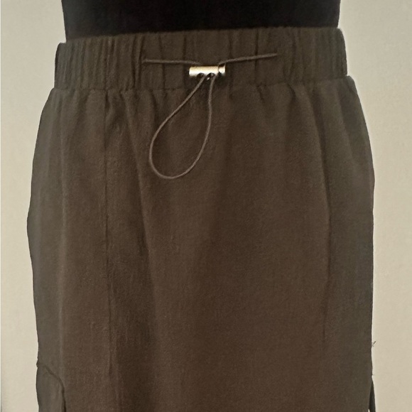 Alice Blue Drawstring Cargo Midi Skirt - Size L - Picture 3 of 5